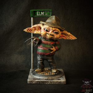 Grogu Baby Yoda Freddy Krueger - The Child Mash-up Figurine