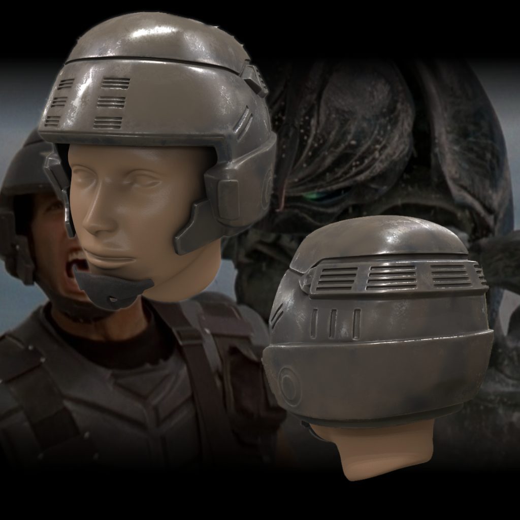 starship trooper helmet